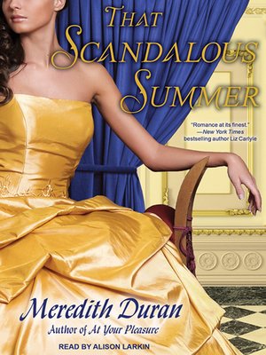 cover image of That Scandalous Summer